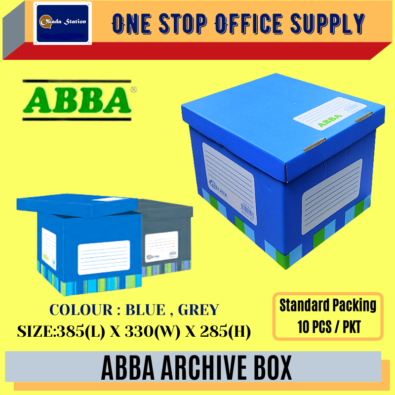 ABBA Archive Storage Box /ABBA /Storage Box /Box /Archive Storage Box /Box File /ABBA Archive Storage Box
