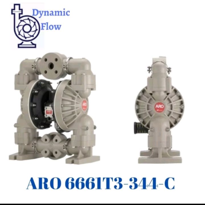ARO Non-Metallic Air Operated Diaphragm Pump 6661T3-344-C by Ingersoll Rand