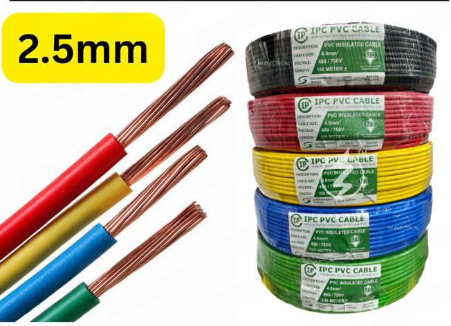 100% PURE COPPER - PVC Cable
