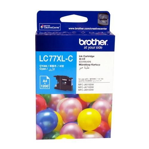 Brother LC-77XL Cyan Ink Cartridge