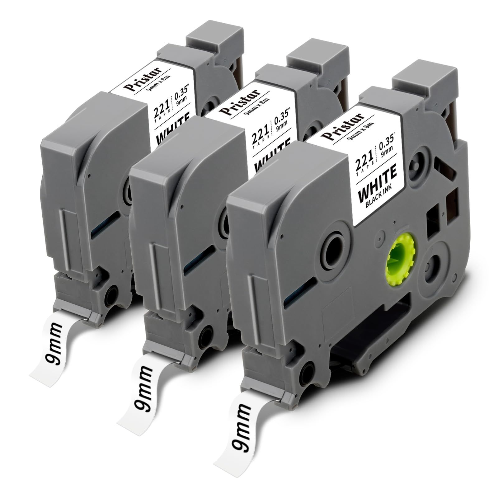 BROTHER TZE221  LABEL PRINTERS TAPE 9MM (ALL COLOR)