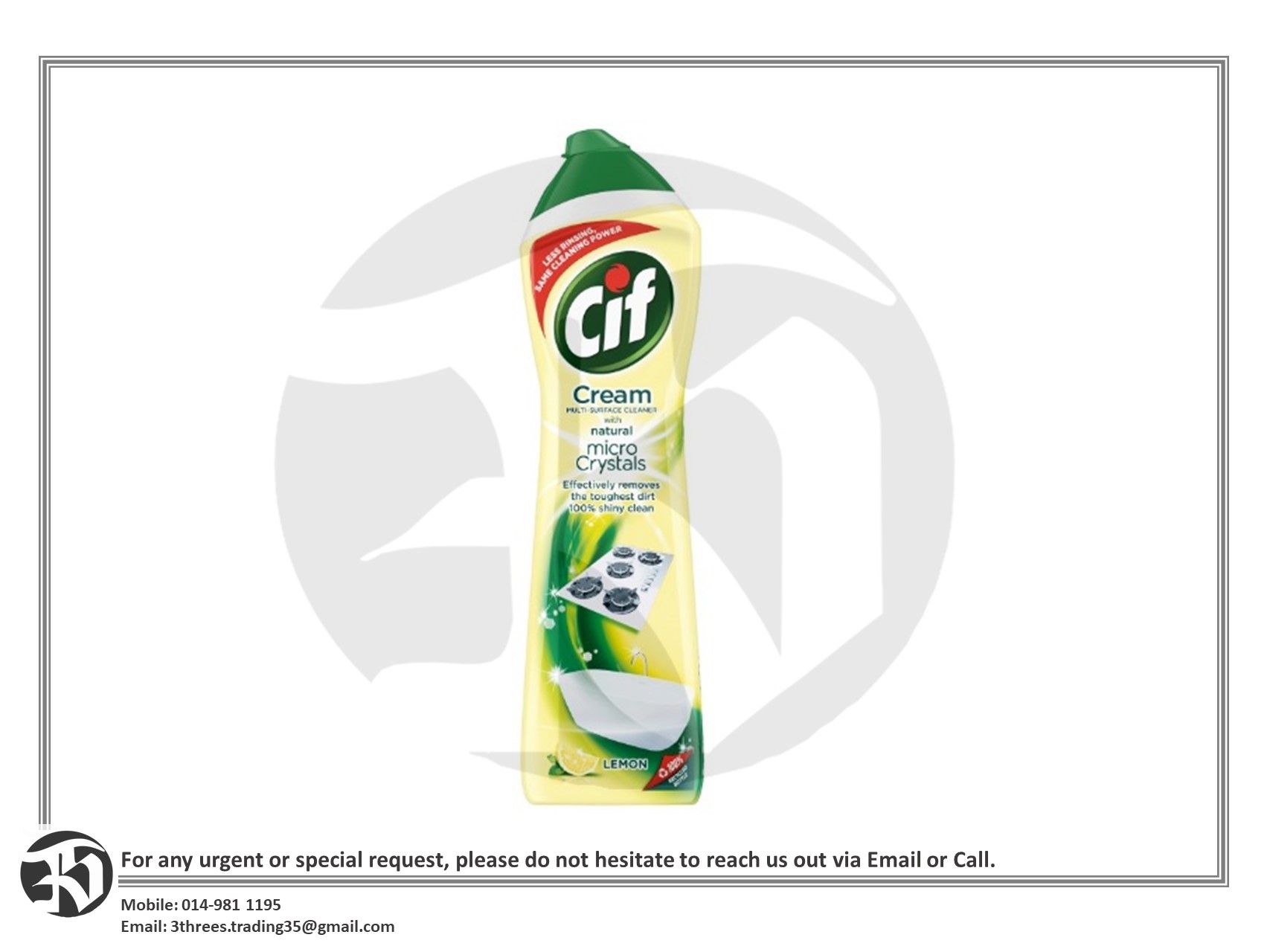 Cif Cream Multi-Surface Cleaner 660g