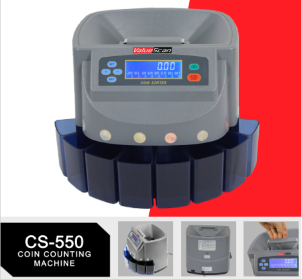 DSOP COIN COUNTER MACHINE_CS-550