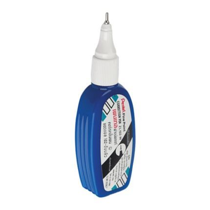 PENTEL CORRECTION PEN 4.2 ML- METAL TIP- ZL102-W