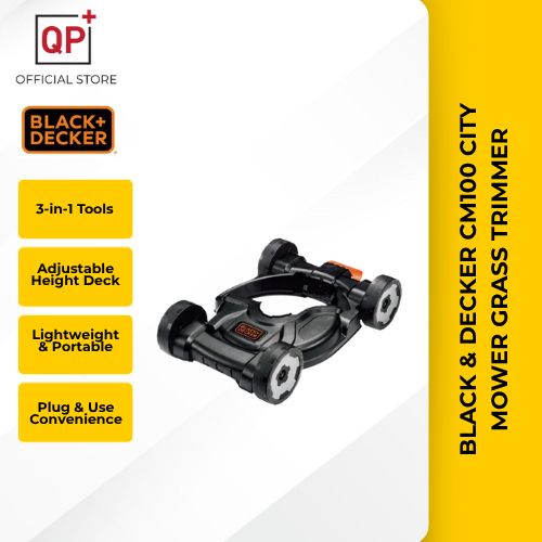 BLACK & DECKER CM100 CITY MOWER GRASS TRIMMER FOR GL5530/ GL4525/STC1820EPCF l PENCUKUR RUMPUT l 割草盘-CM100