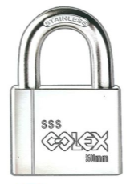 COLEX STAINLESS STEEL PADLOCK 50MM / STA501