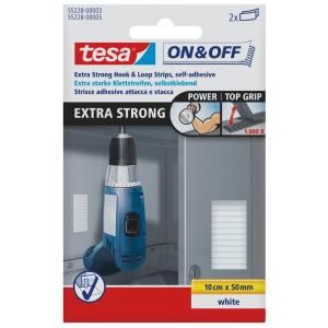 NA *Tesa White Velcro Tape [20mm x 1m]