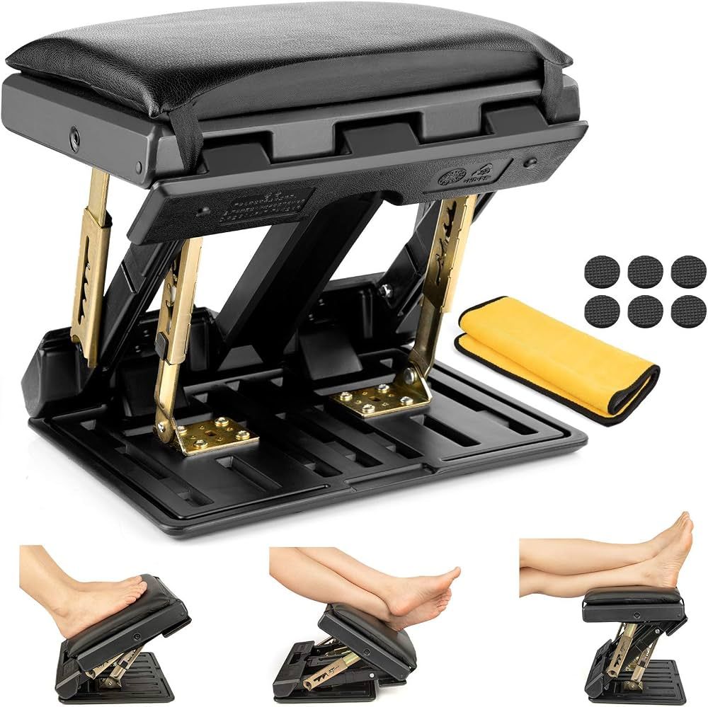 Adjustable Footrest With Removable Foot Rest Pad
