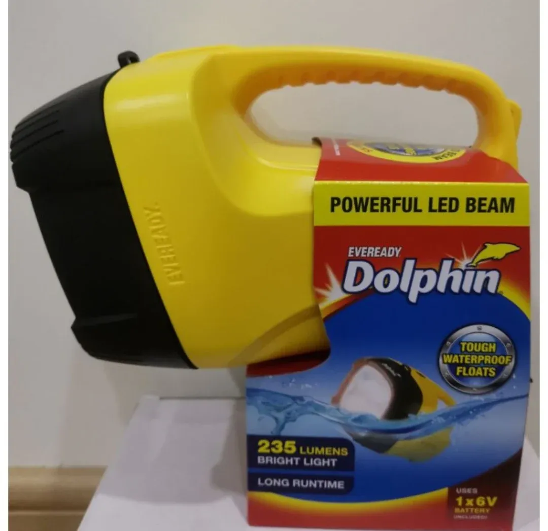 Eveready dolphin torch light waterproof floats