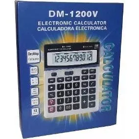 Casio Desktop Calculator 12 digits DM-1200V /Casio /Desktop Calculator /Calculator /Casio DM-1200V