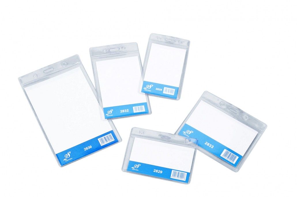 East-File PVC Name Badge 2832 Potrait 70mm x 102mm