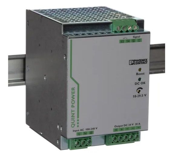 PHOENIX CONTACT QUINT POWER - POWER SUPPLY, QUINT-PS/1AC/24DC/20, P/N: 2866776