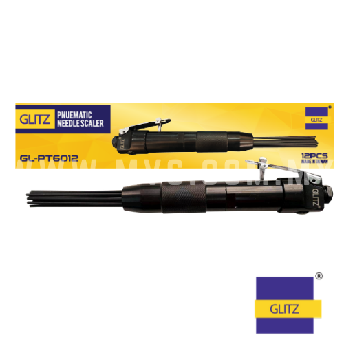 M-SAFE GLITZ NEEDLE SCALER – 12PCS NEEDLE/ PNEUMATIC AIR NEEDLE SCALER / PROFESSIONAL AIR TOOLS (MODEL : GL-PT6012)