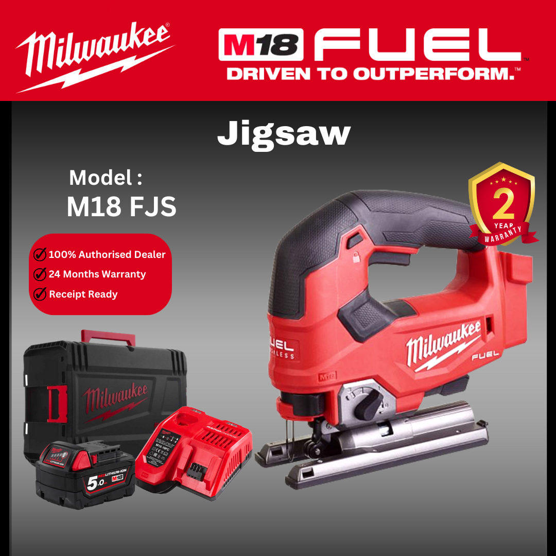MILWAUKEE M18 FUEL Jigsaw / M18 FJS / Sawing & Cutting / MILWAUKEE SET / SAW / Milwaukee Jigsaw