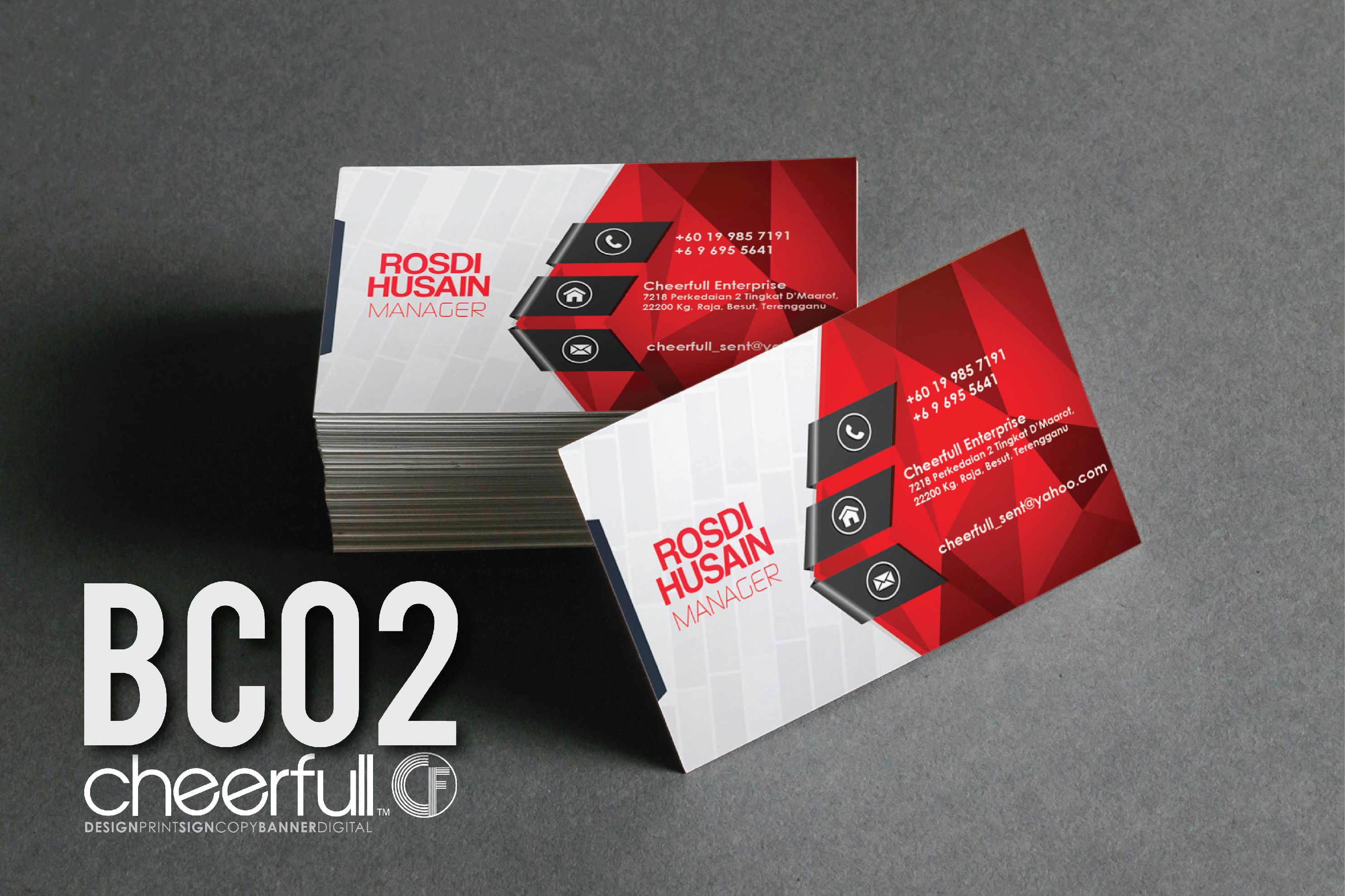 Business Card BC02 - Print Shop
