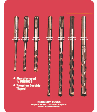 7PCE SDS-PLUS HAMMER DRILL BITSET