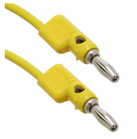 Fluke PATCH B-18-4 Banana Plug Patch Cord (yellow)