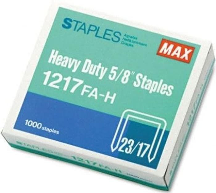 MAX STAPLE BULLETS 1217 (17MM)
