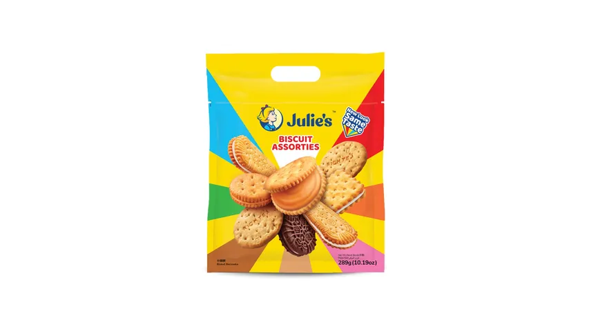 Julie’s Biscuit Assorties 289g X 12 PACKS