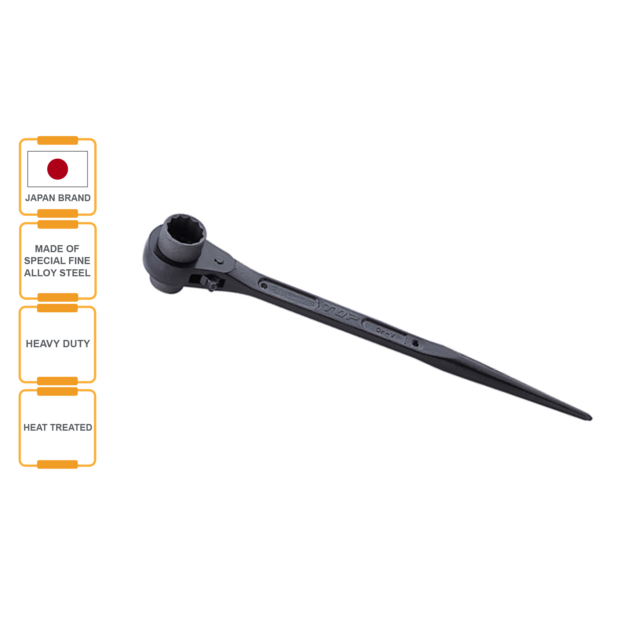 TOP Double Ratchet Scaffold Wrench