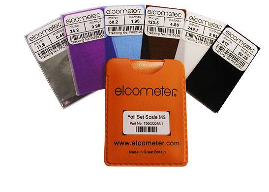 ELCOMETER SCALE 7(M3) PRECISION FOIL SET T99022255-7