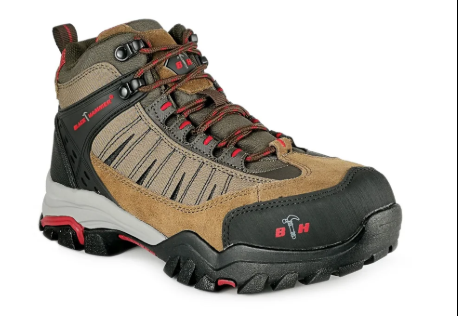 Black Hammer Mid-cut Lace Up (Trek II Sport Series) - Brown (UK 11)