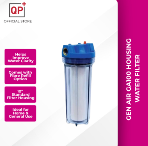 GEN AIR GA100 10" HOUSING WATER FILTER & WATER FIBRE REFILL REPLACEMENT l PENAPIS AIR l 滤水器-HOUSING SET