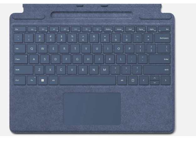 Microsoft Surface Pro 8/9/X Signature Keyboard Sapphire - 8XA-00111
