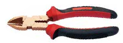 Temo 150mm Safety Diagonal Nose Pliers - Be-Cu