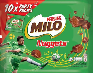 Nestlé *#Nestlé Milo Nuggets 10 Party Packs x 15g