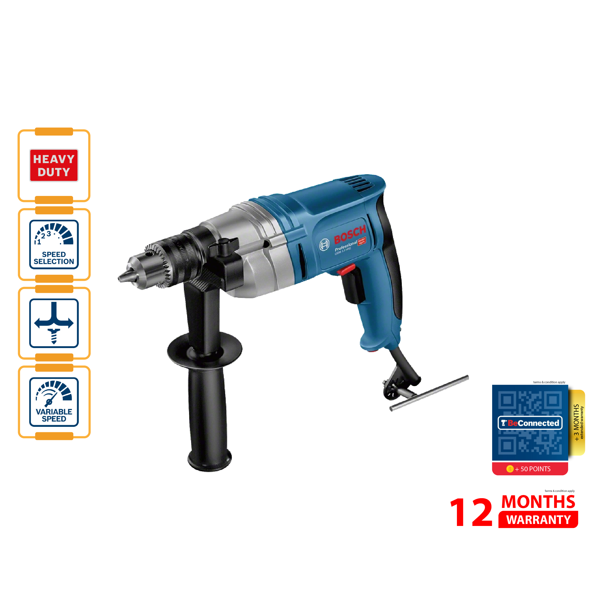 BOSCH GBM 13 HRE Drill - 0601049603