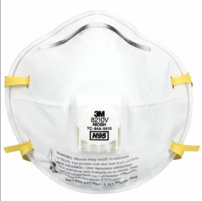 3M 8210V N95 PARTICULATE - 10's/box