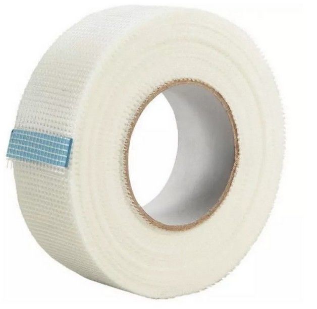 FANTASTIC XML Black Hardware 2in*25m Metal N305-2 Fiber Tape Self-Adhering Drywall Jiont Tape & Wall Repair Fabric Fiberglass Tape