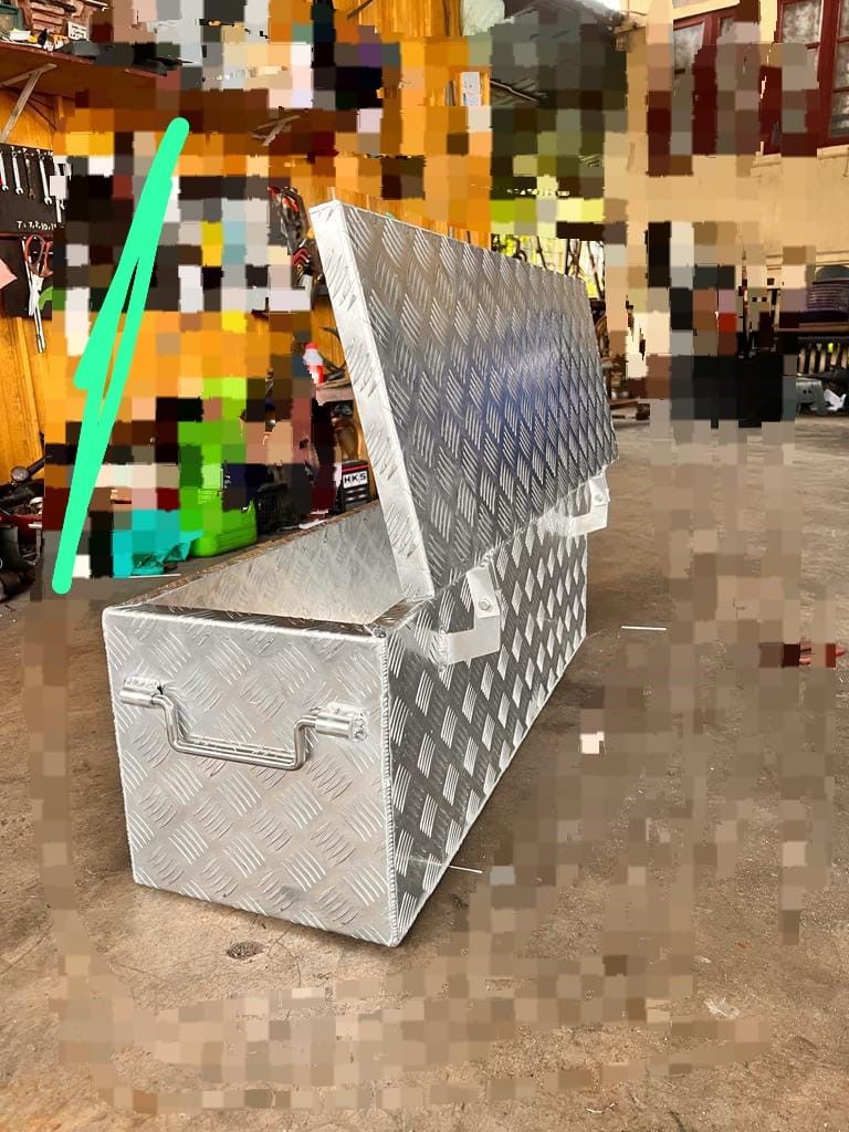 NA Aluminum Metal Storage Box