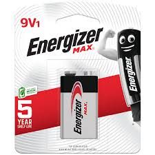 Energizer Max Battery 9V / Energizer / Battery / Energizer Battery / 9V / Energizer Max / Energizer Max Battery 9V