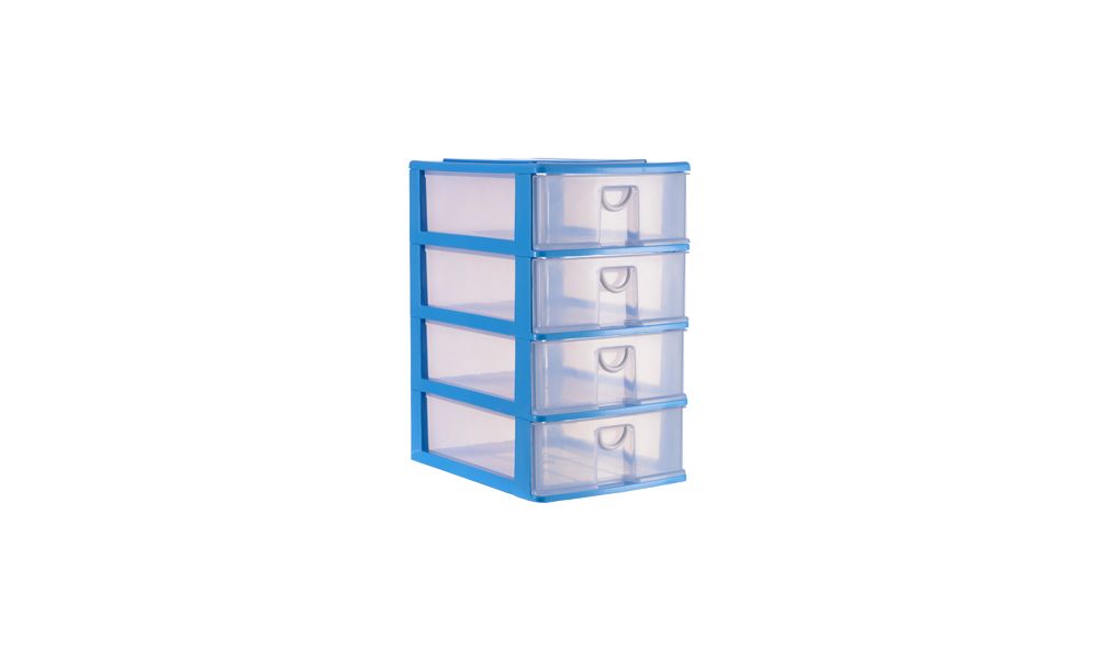 QS A4 Mini Drawer 4 Tier