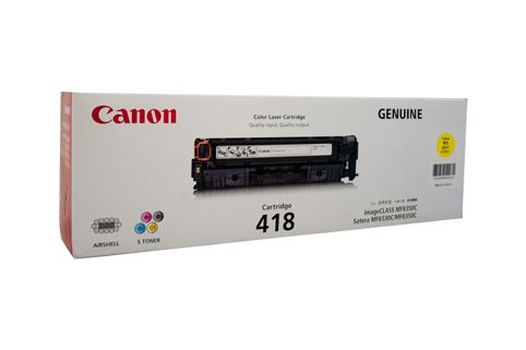 CANON Colour CART 418 YELLOW