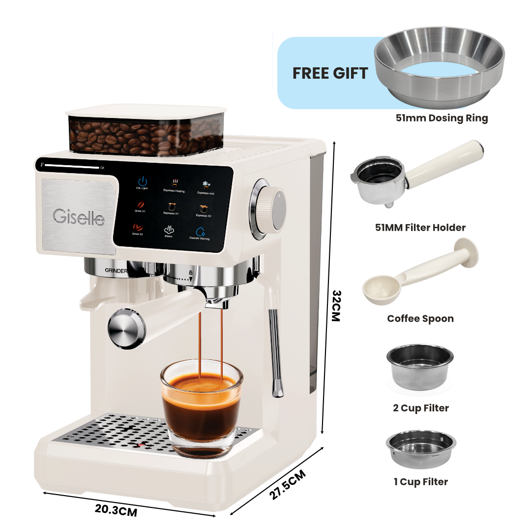Coffee Maker Giselle 51mm 20bar Moricafe Espresso
