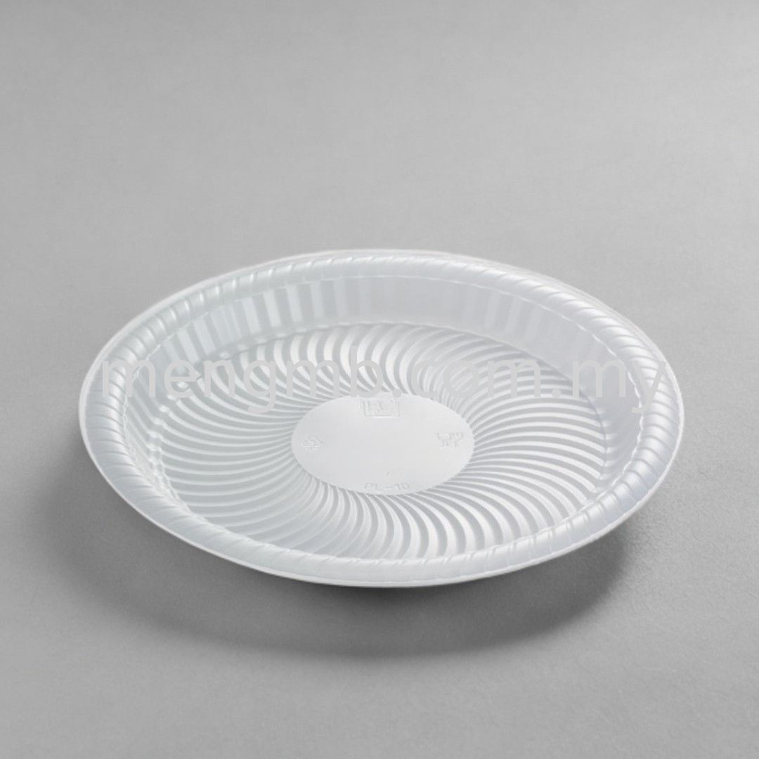 Pinggan Plstic/Plate 10" (30Pcs)