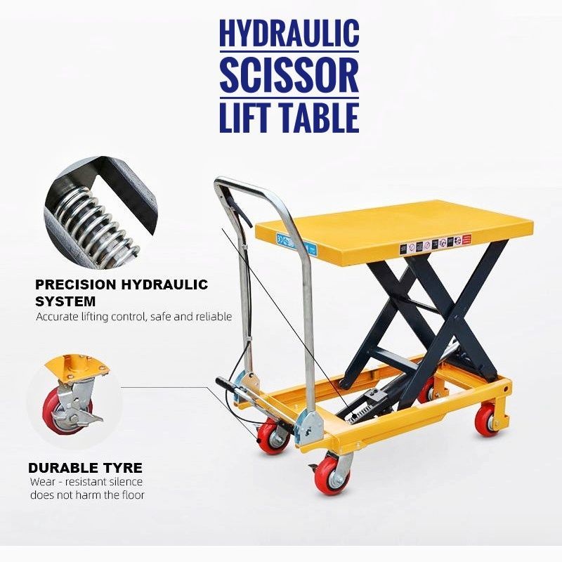 OEM Hydraulic Scissor Lift Table 500kg