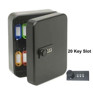 Metal Wall Mount Key Storage box with Password Lock 20