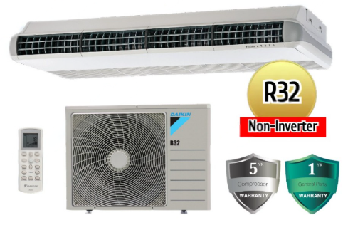 DAIKIN R32 Ceiling Exposed 5HP Non Inverter