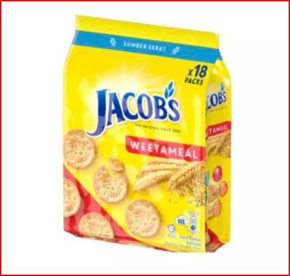 JACOB WEETAMEAL WHEAT CRACKER