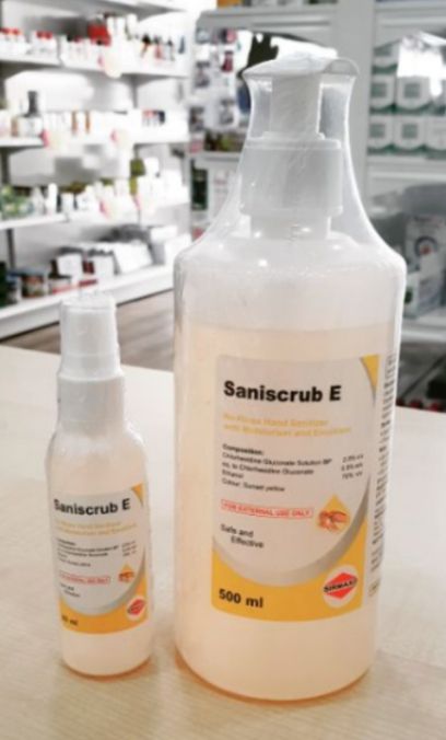 Saniscrub E hand sanitizer 500ml