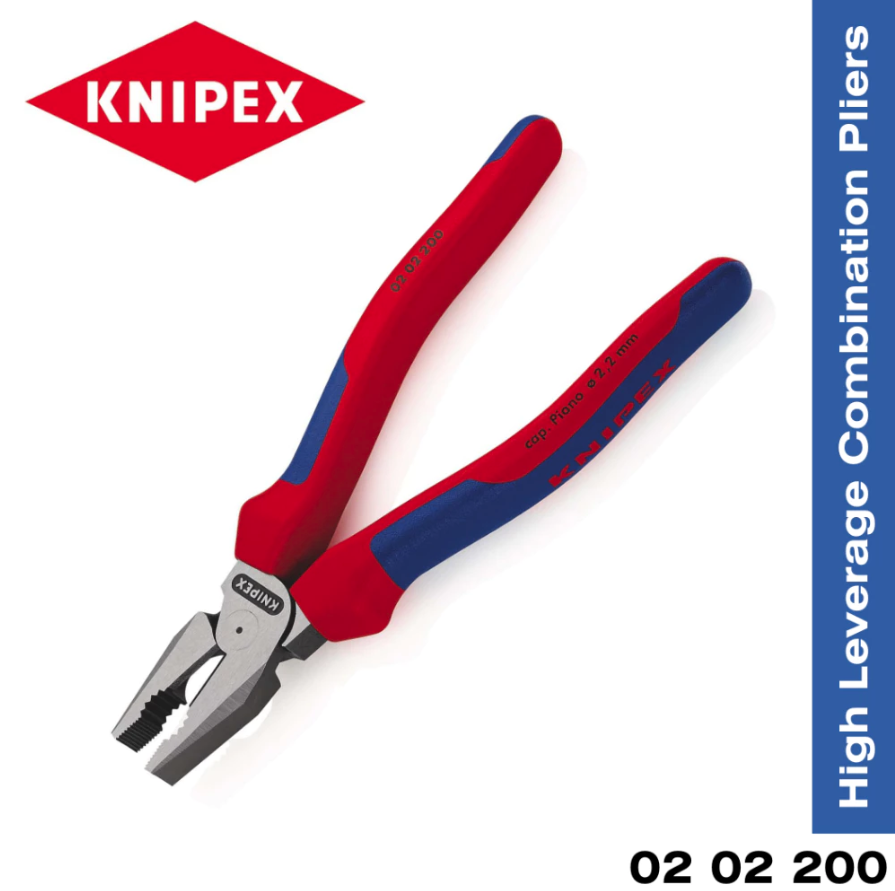 KNIPEX HIGH LEVERAGE COMBINATION PLIERS 0202200