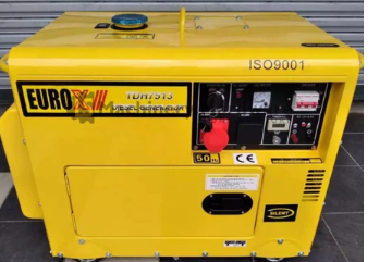 EuroX TDH7513 3-Phase (415V) 7500Watt Sound Proof Diesel Generator