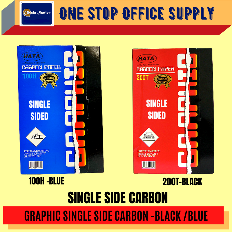 GRAPHIC CARBON PAPER -100'S BLACK & BLUE / Graphic / Carbon Paper /Graphic Carbon Paper