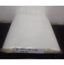 PLASTIC BAG 12'' X18 '' - CLEAR (HEAVY DUTY) TYPE: CLEAR PP 08 (0.08MM) PLASTIC BAG / THICK PP BAG PACKAGING: 2KG / PCK
