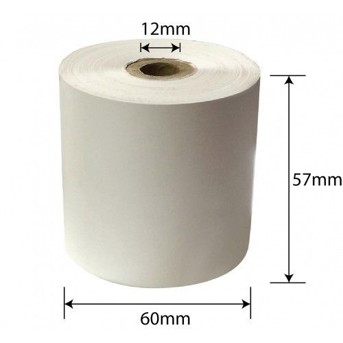 Paper Roll Thermal 57mm x 60mm ( 10 Rolls)