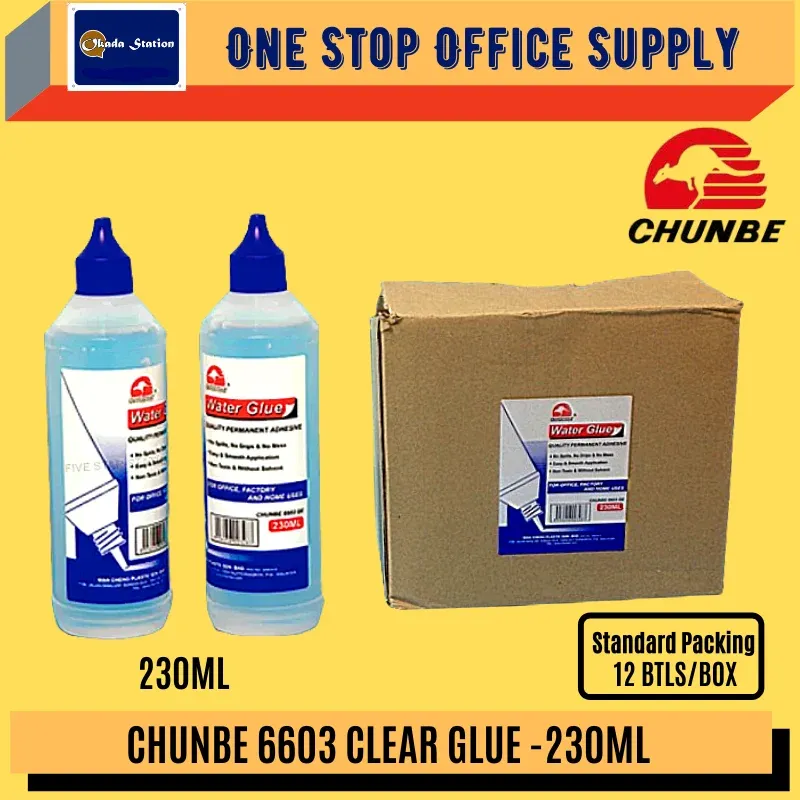 CHUNBE 6603 CLEAR GLUE -230ML聽/Chunbe /6603 /Clear Glue /230ML /Glue /Water Glue
